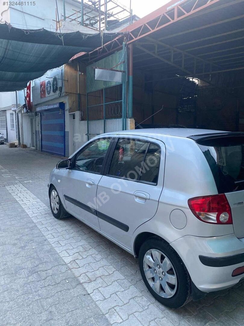 Galeriden Hyundai Getz 1.3 GLS 2005 Model Adana 170.000 km Gri 6