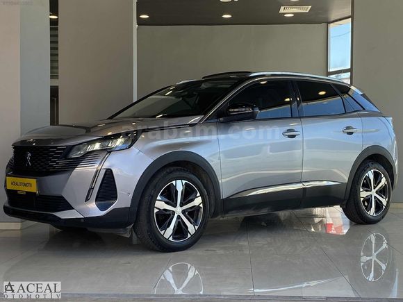 ACEAL'DEN 2021 PEUGEOT 3008 ALLURE EAT8 180HP SUNRUF 12AY TAKSİT