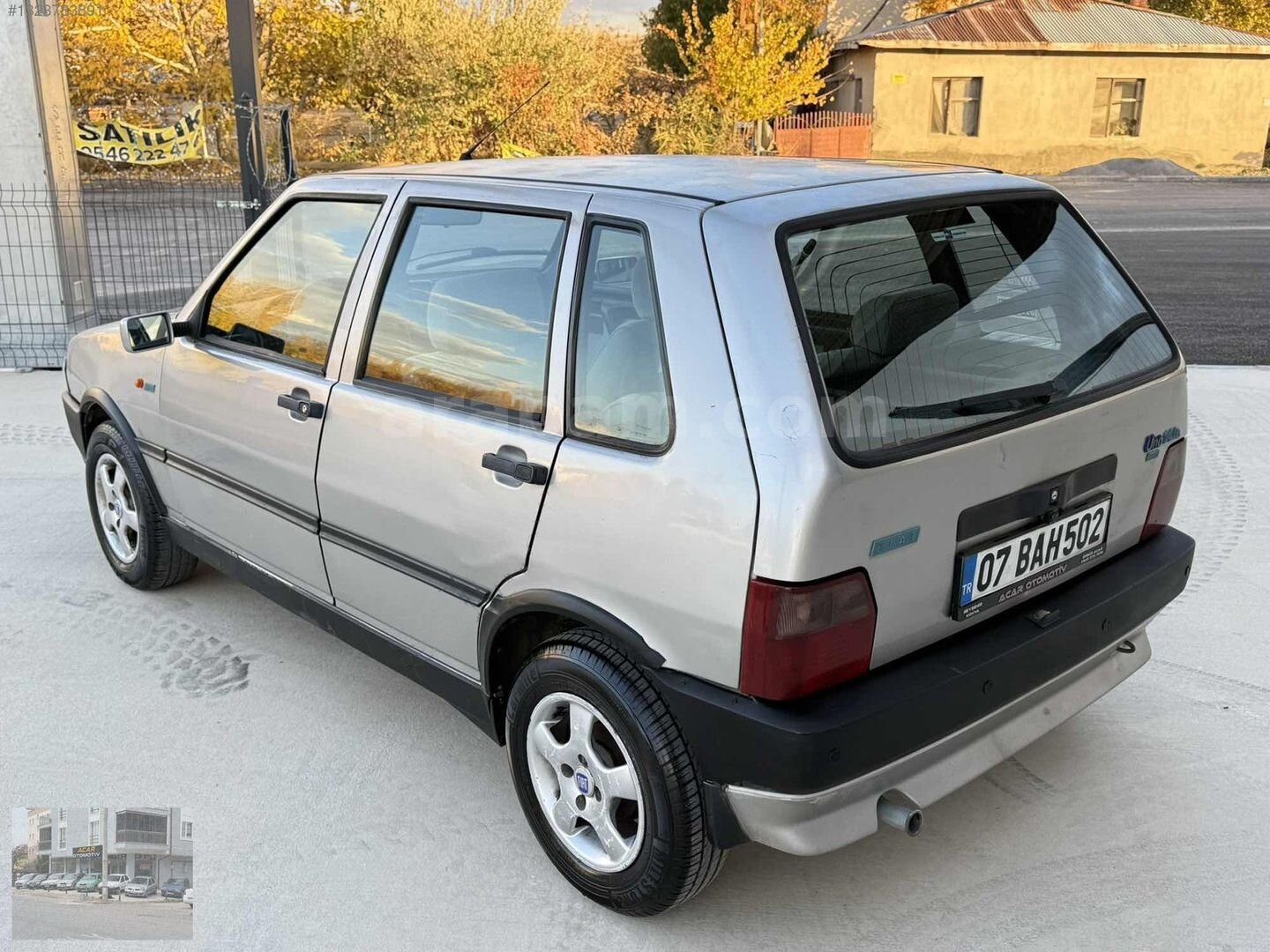 Galeriden Fiat Uno 1.4 ie SX 2000 Model Konya 296.000 km Gri 6