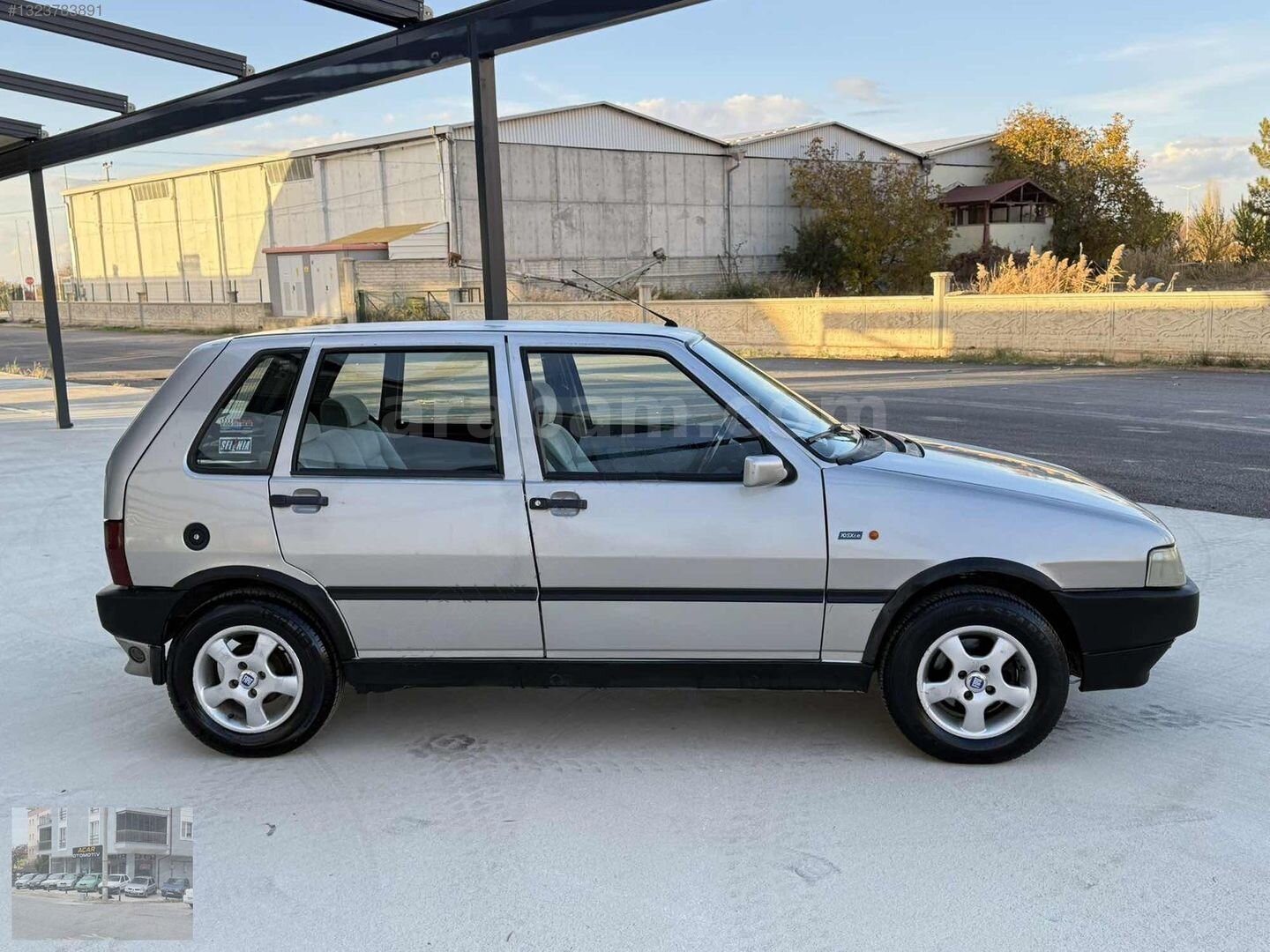 Galeriden Fiat Uno 1.4 ie SX 2000 Model Konya 296.000 km Gri 7