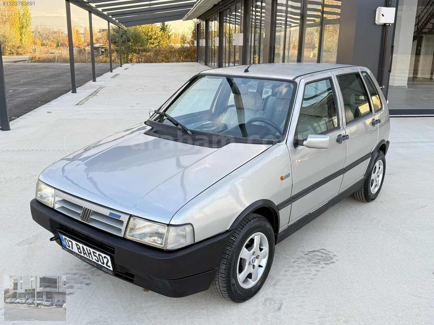 Galeriden Fiat Uno 1.4 ie SX 2000 Model Konya 296.000 km Gri 1