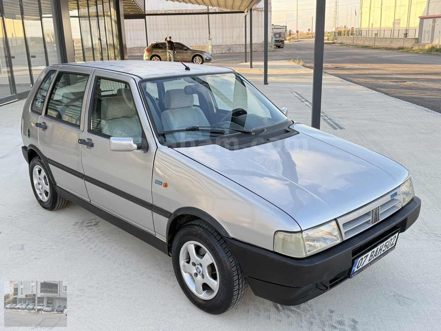 Galeriden Fiat Uno 1.4 ie SX 2000 Model Konya 296.000 km Gri 3