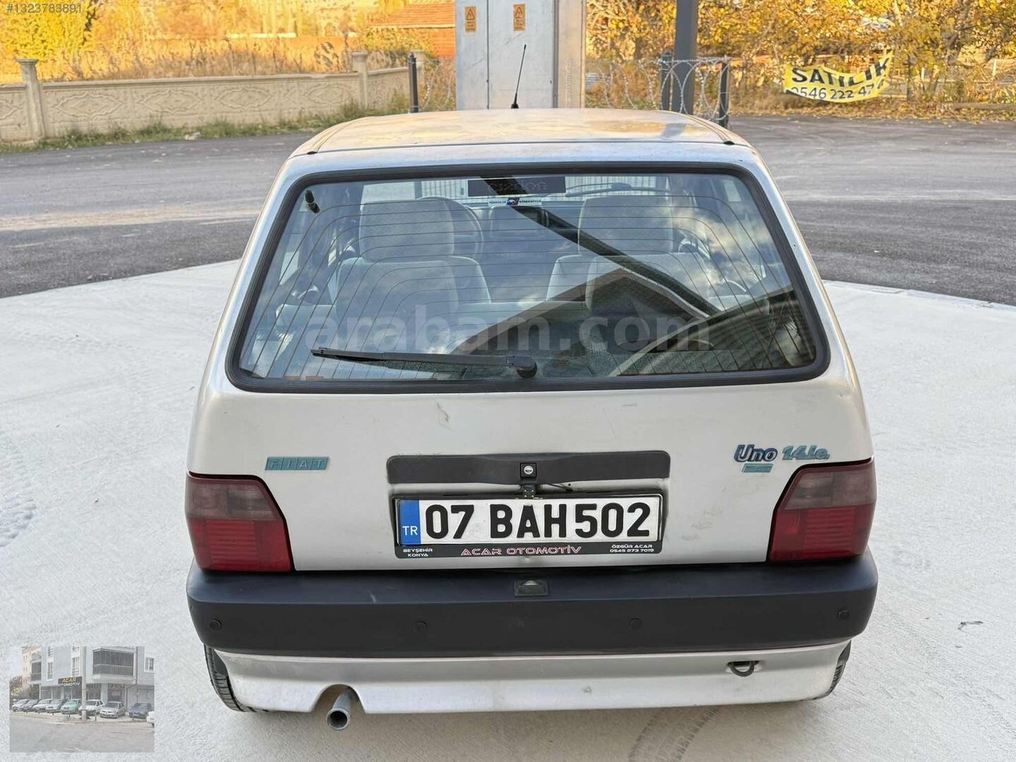 Galeriden Fiat Uno 1.4 ie SX 2000 Model Konya 296.000 km Gri 5
