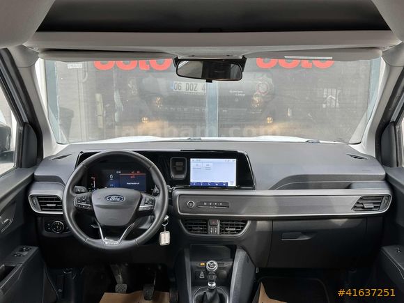 51.000 KM'DE! 2024 MODEL FORD COURİER 1.5 ECOBLUE DELUXE 6 İLERİ