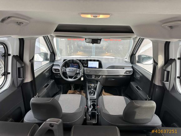 51.000 KM'DE! 2024 MODEL FORD COURİER 1.5 ECOBLUE DELUXE 6 İLERİ