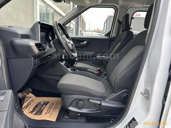 51.000 KM'DE! 2024 MODEL FORD COURİER 1.5 ECOBLUE DELUXE 6 İLERİ
