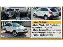 Sahibinden Opel Antara 2.0 CDTI Cosmo 2011 Model