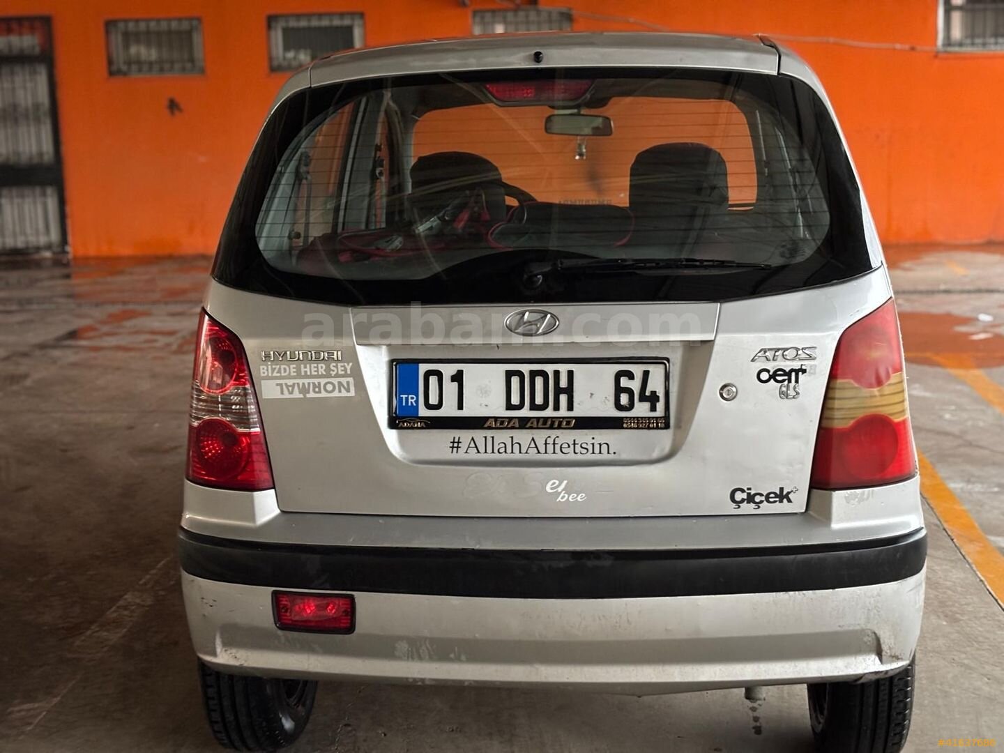 Galeriden Hyundai Atos 1.1 GLS 2006 Model Adana 155.000 km Gri 7