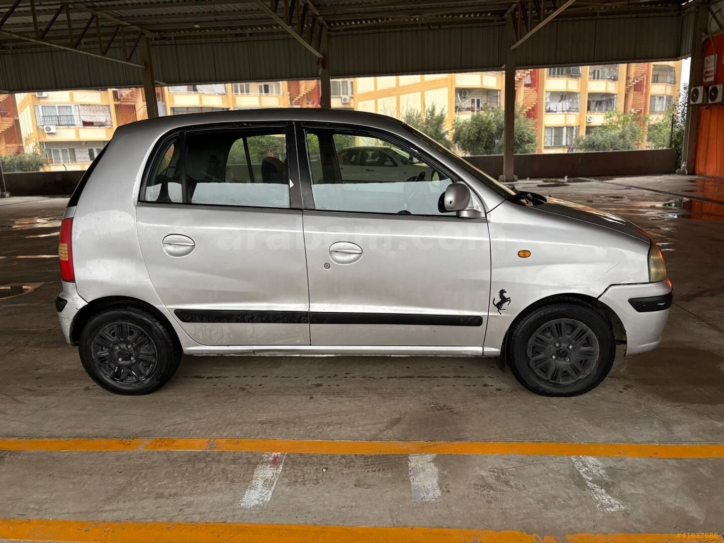 Galeriden Hyundai Atos 1.1 GLS 2006 Model Adana 155.000 km Gri 5
