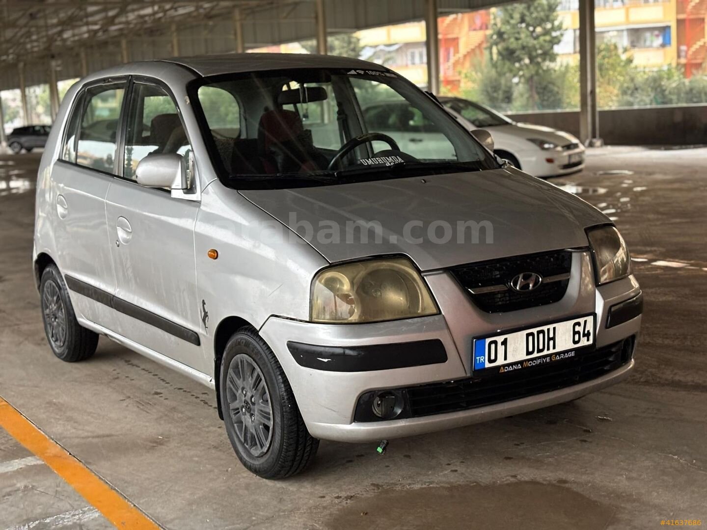 Galeriden Hyundai Atos 1.1 GLS 2006 Model Adana 155.000 km Gri 3