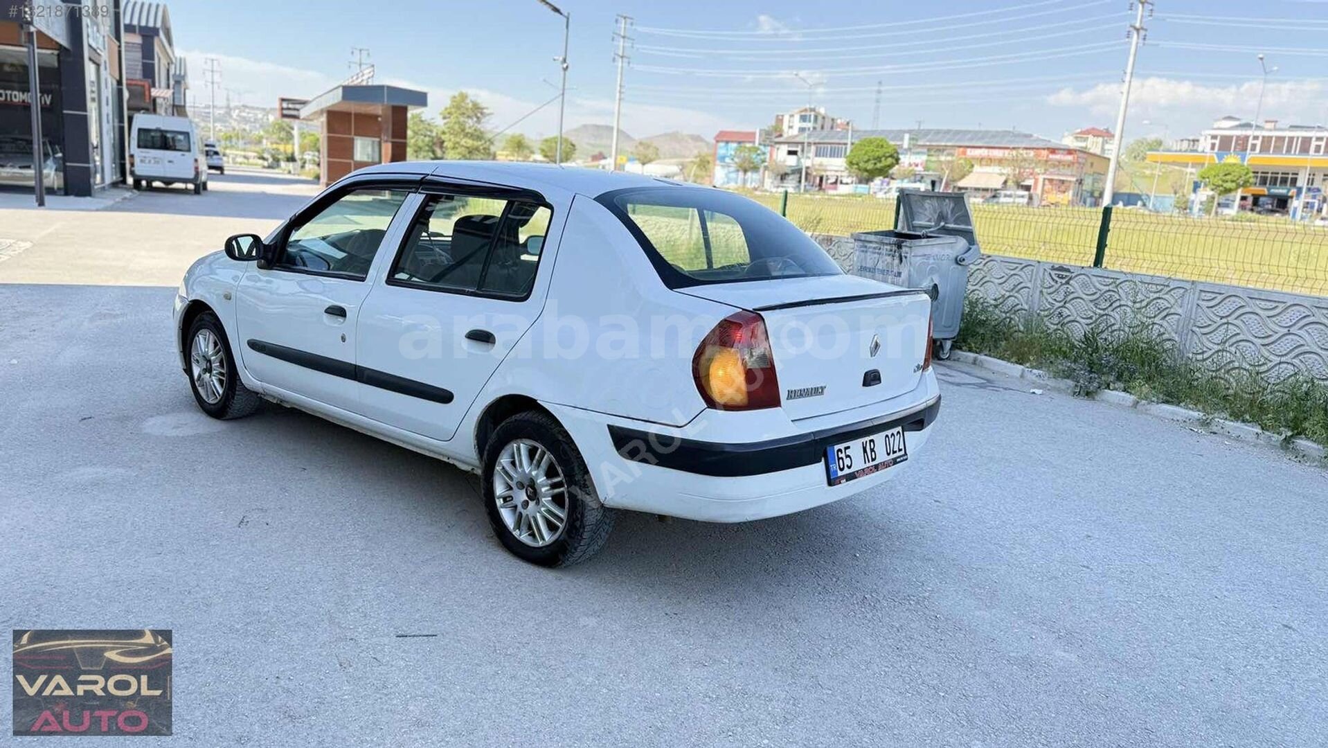 Galeriden Renault Clio 1.5 dCi Alize 2005 Model Van 345.000 km Beyaz 3