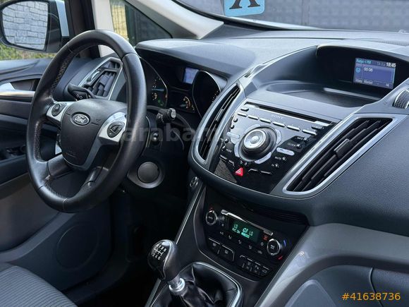 BOYASIZ 2014 T.Ç Ford C-MAX Titanium 90.000Km (K.K. Geçerli)