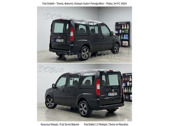 Sahibinden Fiat Doblo Combi 1.3 Multijet Dynamic 2008 Model Kocaeli