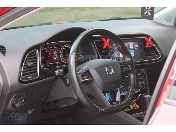 2019 SEAT LEON 1.6 TDI FR-CAM TAVAN-/LED FAR/ DSG /LANSMAN RENK