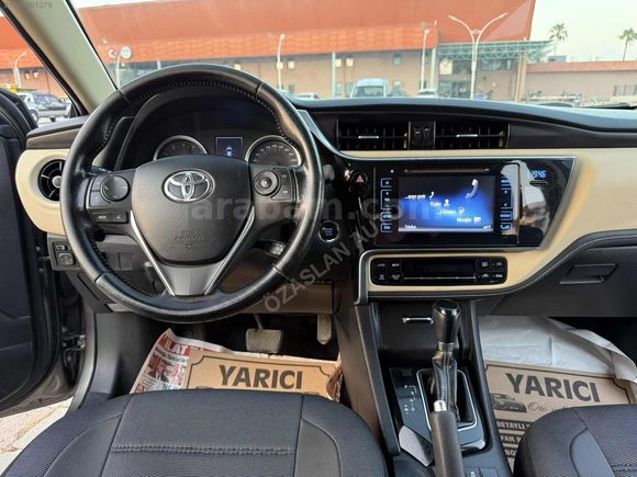 2017 COROLLA OTOMATİK 1'6 LPG'Lİ DOLUSU 90 BİN'KM'DE GARAJ ARACI