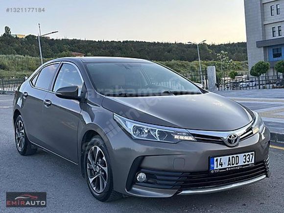 EMİR AUTO 2017 COROLLA 1,6 ADVANCE MAKYAJLI KASA OTOMATİK
