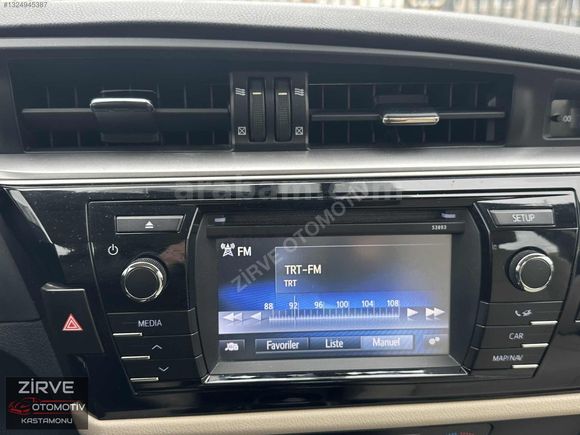 2013 MODEL 98 BİN KM'DE OTOMATİK HATASIZ COROLLA 1.6 ADVANCE