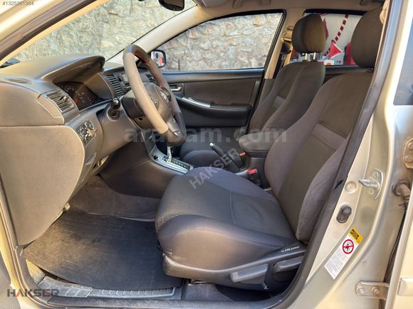 HAKSER'DEN//COROLLA SOL 1.6 TAM OTOMATİK//DEĞİŞENSİZ