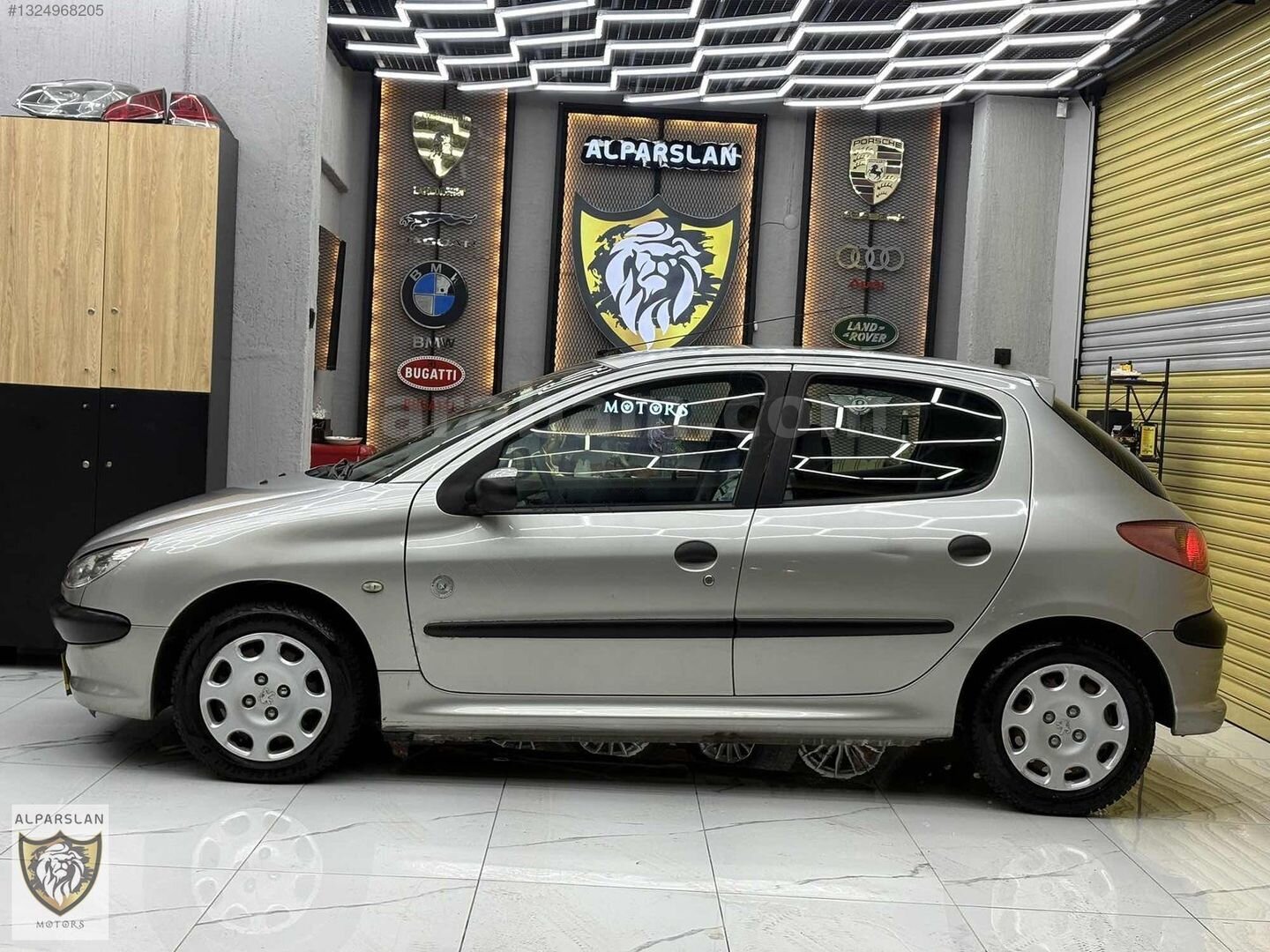 Galeriden Peugeot 206 1.4 X-Design 2005 Model İstanbul 71.500 km Gri 4