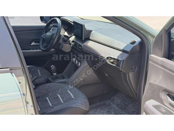 2025 MODEL DACİA SANDERO STEPWAY BOYASIZ OTOMATİK 20.ooo KM'DE