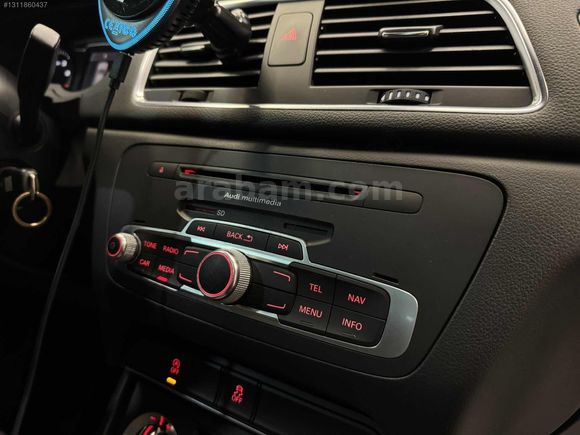 KISIKLI'dan AUDI Q3 1.4TFSI S-TRONIC CAM TAVAN