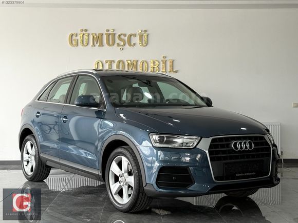 GÜMÜŞCÜ-2016 Q3 1.4TFSI S TRONIC-CAM TAVAN-MAKYAJLI-74.500KM'DE