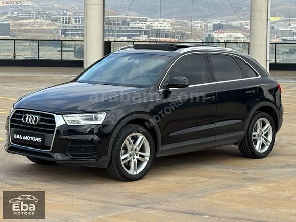2016 1.4 TFSI AUDI Q3 NAVİ CAM TAVAN HATASIZ BOYASIZ / 12 TAKSİT