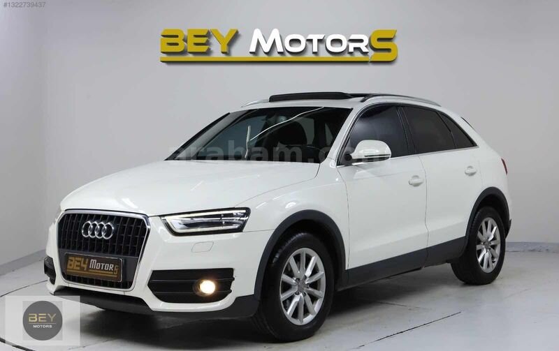 BEY MOTORS'DAN ** 2014 AUDI Q3 1.4 TFSI CAM TAVAN BAKIMLI **
