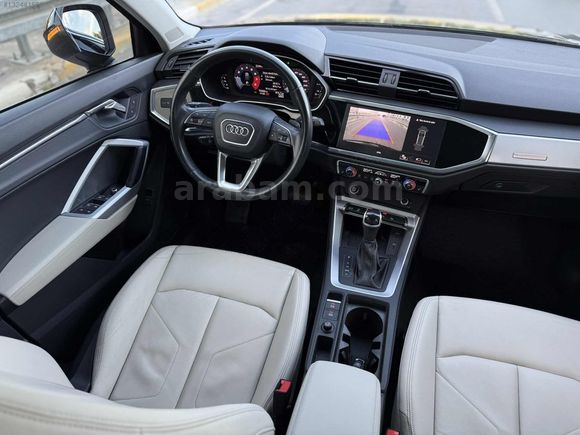 2023 Audi Q3 Advance Bej Elektirkli E.Kltuk Cam Tavan Boyasiz