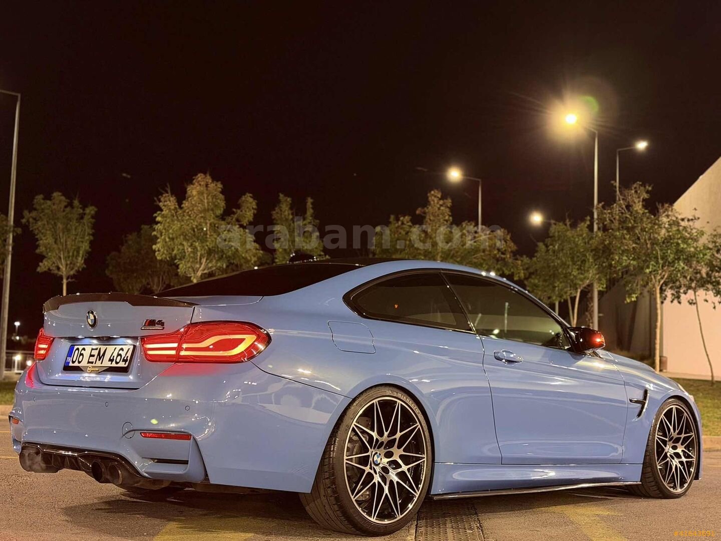 Galeriden BMW M Serisi M4 Competition 2016 Model İzmir 99.000 km Mavi 2