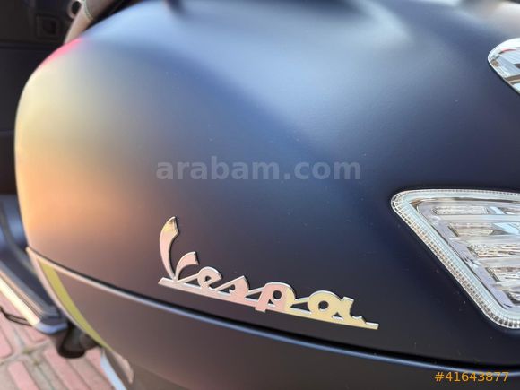 'DRC MOTO'DAN 2025 VESPA GTS SUPERTECH 125 NAKİTE ÖZEL