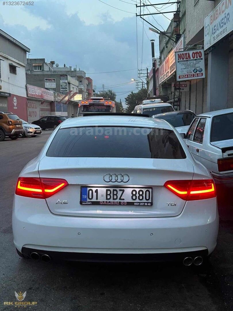 Galeriden Audi A5 Sportback 2.0 TDI 2014 Model Adana 303.000 km Beyaz 4