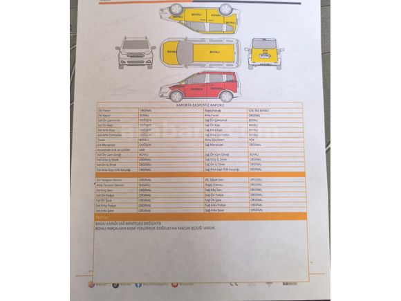 Sahibinden Fiat Doblo Combi 1.3 Multijet Active 2010 Model