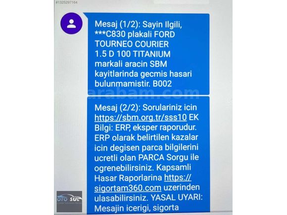 ORJİNAL 2024 FORD CORUİR 1.5 ECOBLUE TİTANİUM PAKET
