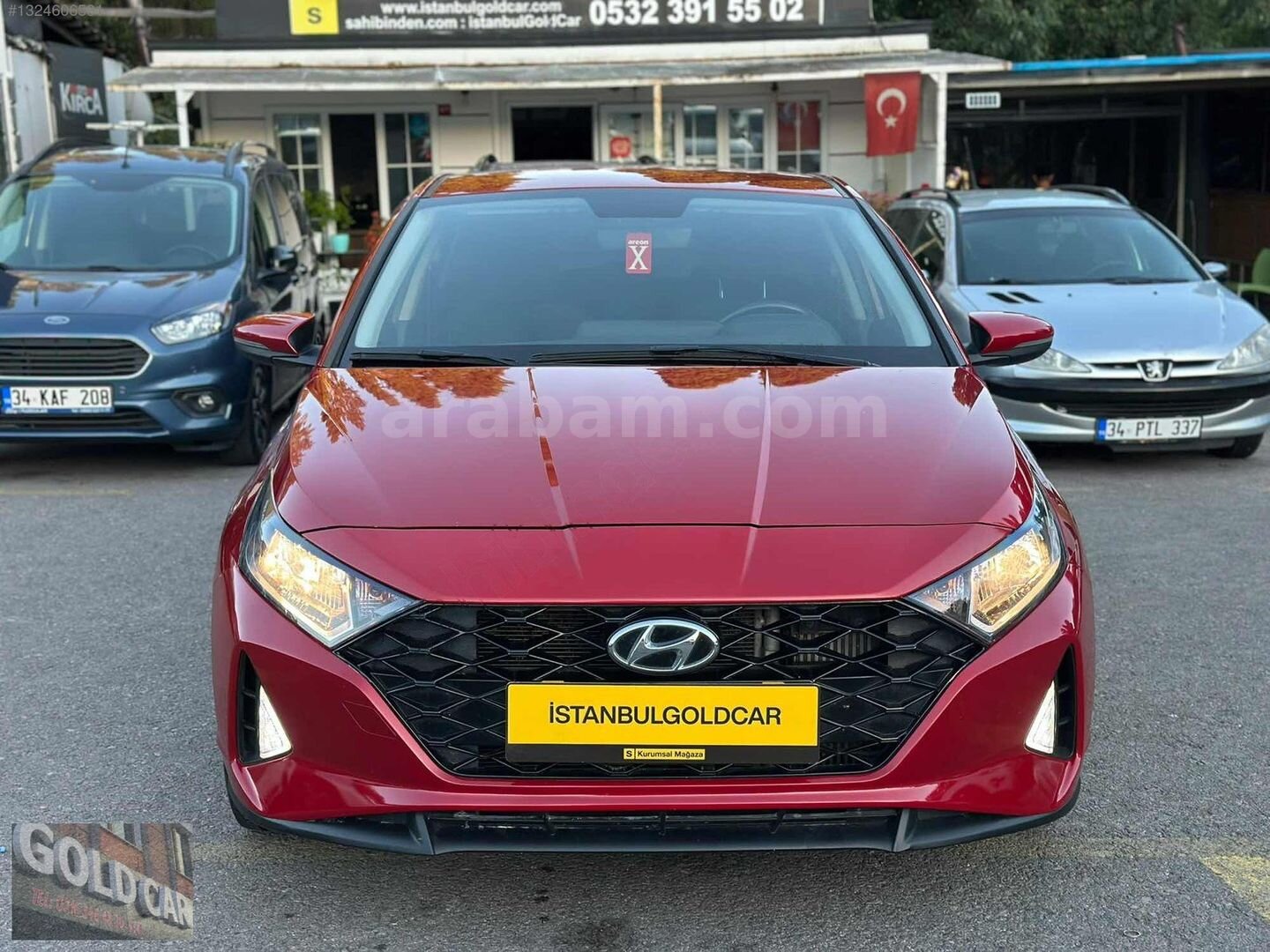 Galeriden Hyundai i20 1.0 T-GDI Style 2023 Model İstanbul 128.000 km Kırmızı 1