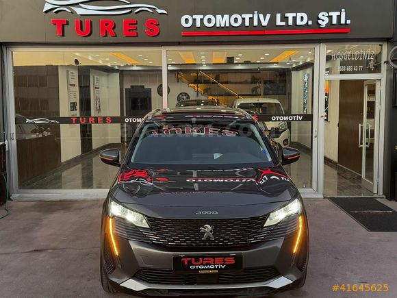 TURES OTOMOTİVDEN CAM TAVANLI 3008 ORJİNAL 114,000 KM