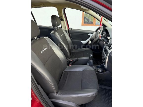 Sahibinden Dacia Sandero 1.5 dCi Stepway 2012 Model  150.000 km Kırmızı