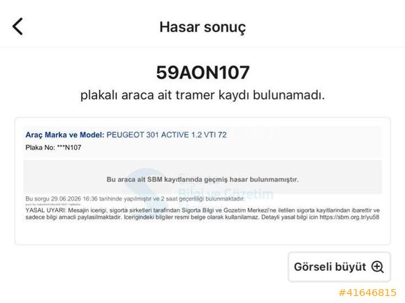 2013 MODEL 301 1.2 VTİ ACTİVE 1 PARÇA BOYALI