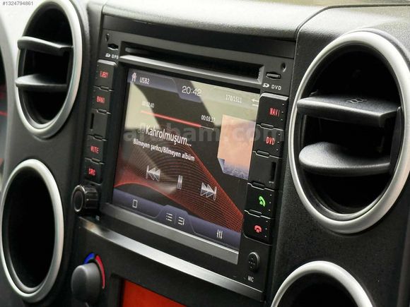 OTOKAS'2017+CİTROEN+BERLİNGO+SELECTİON+KAMERA+54.000KM