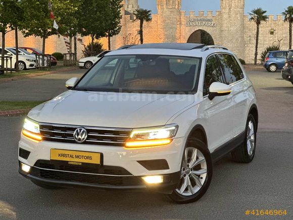 KRİSTAL MOTORSTAN BAKIMLI DÜŞÜK KM 2018 HİGHLİNE TİGUAN