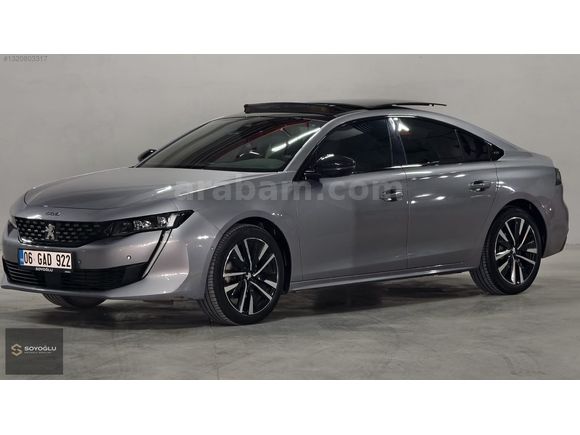 SOYOĞLU 'DAN 2022 PEUGEOT 508/1.5 BLUEHDI/GT/C.TAVAN/ISITMA