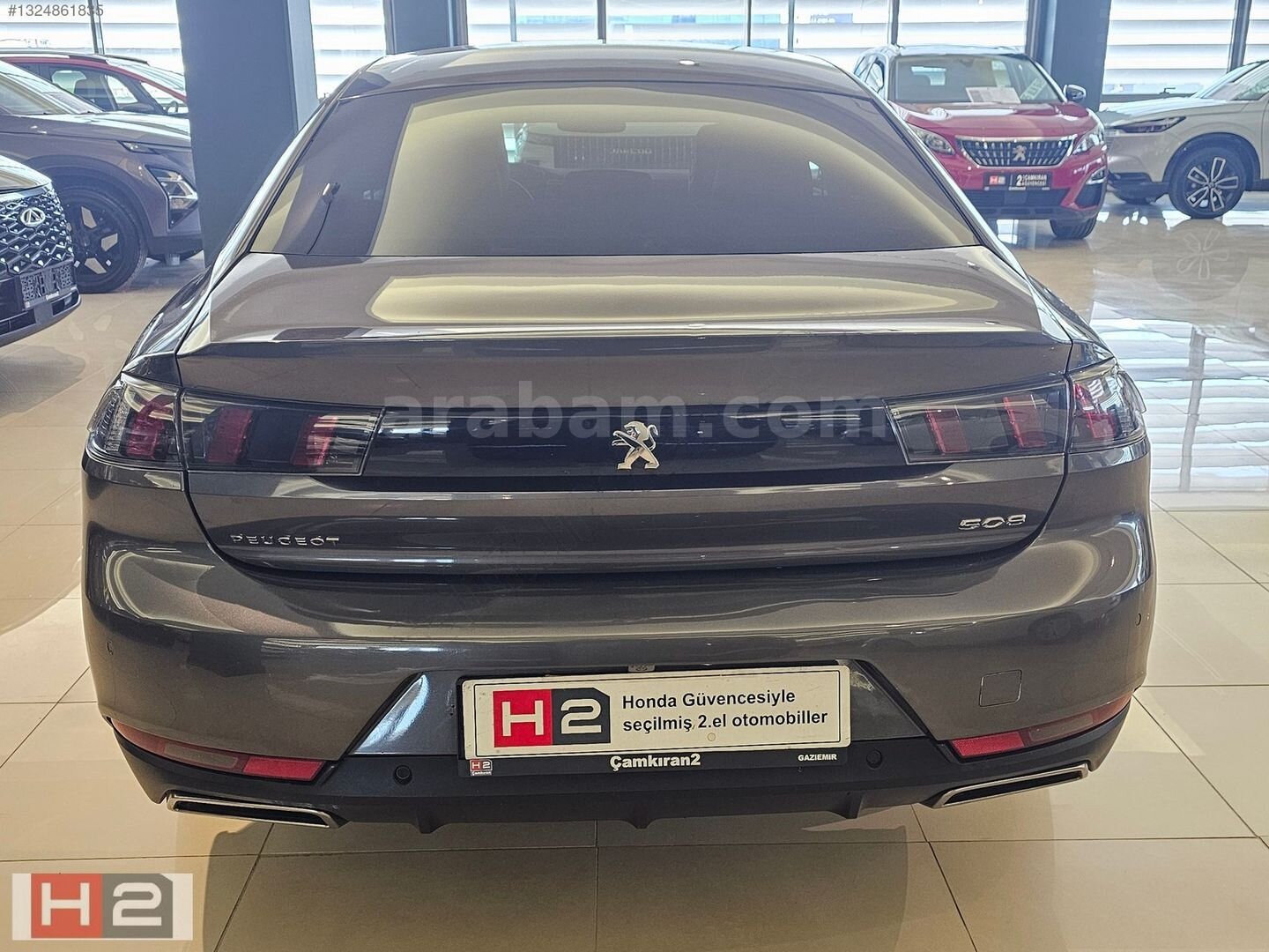 Galeriden Peugeot 508 1.5 BlueHDI Allure 2023 Model İzmir 72.445 km Gri 4