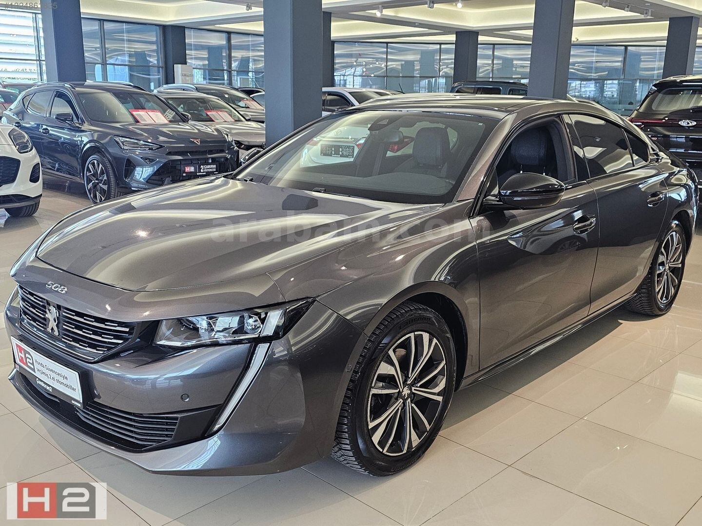 Galeriden Peugeot 508 1.5 BlueHDI Allure 2023 Model İzmir 72.445 km Gri 3