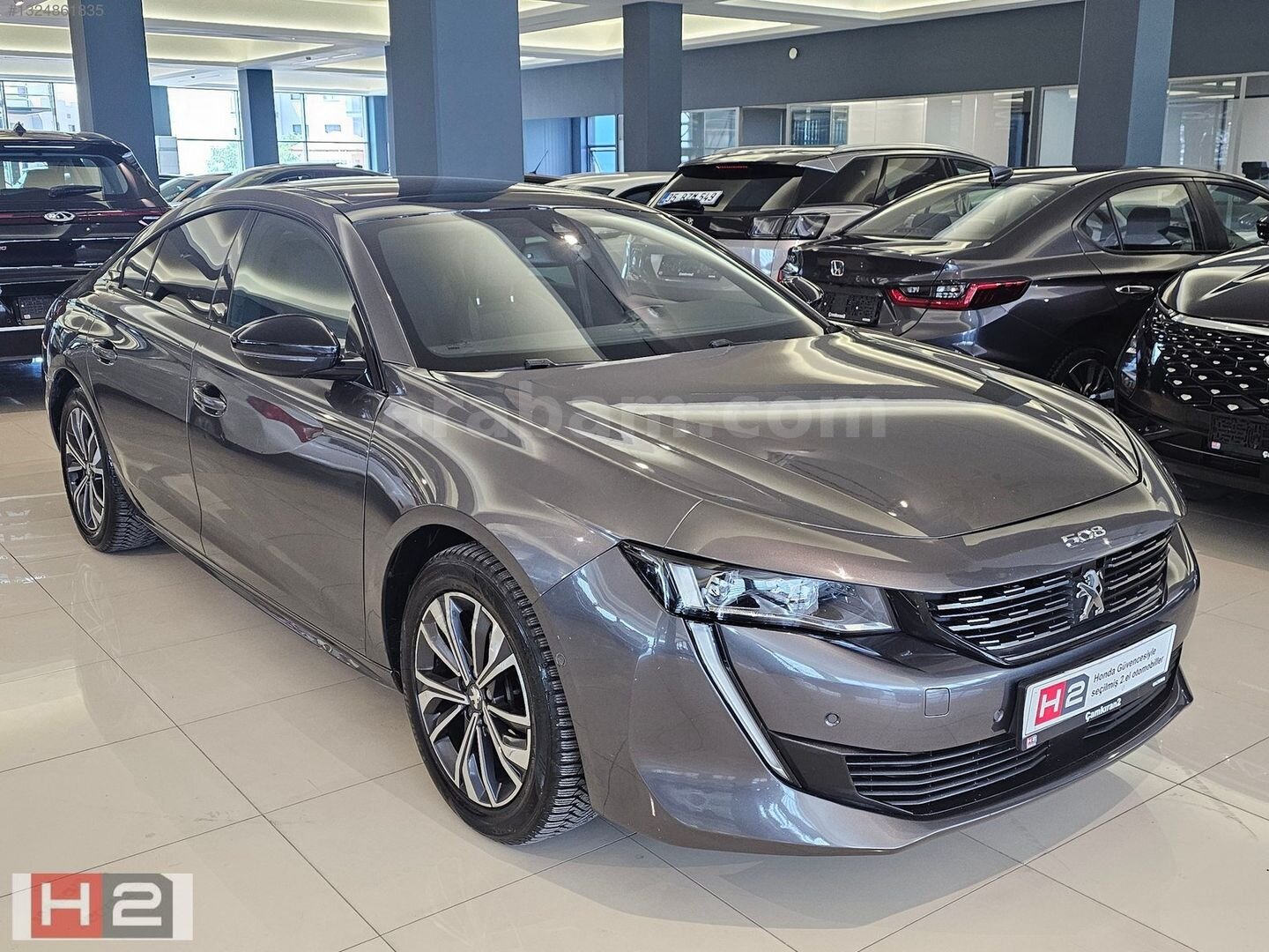 Galeriden Peugeot 508 1.5 BlueHDI Allure 2023 Model İzmir 72.445 km Gri 2