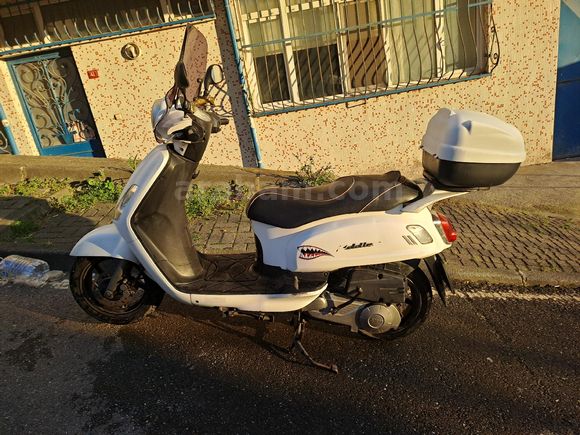 Sahibinden SYM Fiddle II 125 2013 Model İstanbul 49.000 km Beyaz