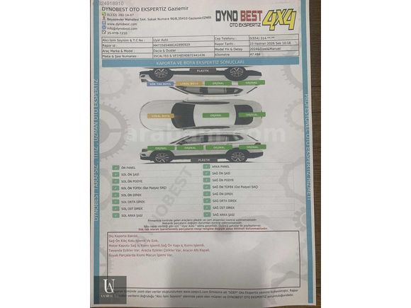UYAR AUTO DAN 4X4 DUSTER