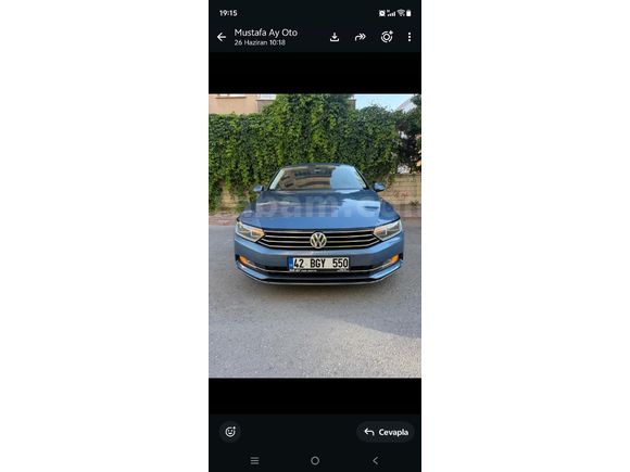 Galeriden Volkswagen Passat 1.6 TDi BlueMotion Comfortline 2015 Model Konya