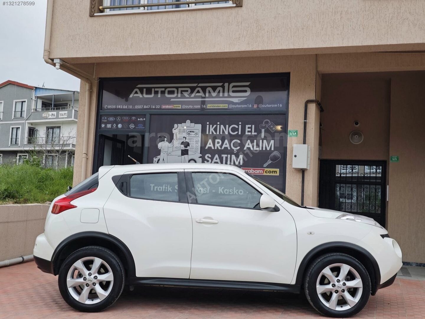 Galeriden Nissan Juke 1.5 dCi Tekna 2012 Model Bursa 177.500 km Beyaz 6