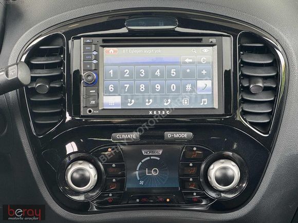/BERAY/ 2017 NİSSAN JUKE 1.5 DCİ SKYPACK HATASIZ 97.000 KM