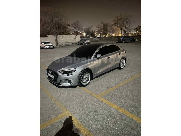 Sahibinden Audi A3 Sportback 35 TFSI Advanced 2024 Model Ankara 23.000 km Gri (Gümüş)